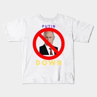 Putin down Kids T-Shirt